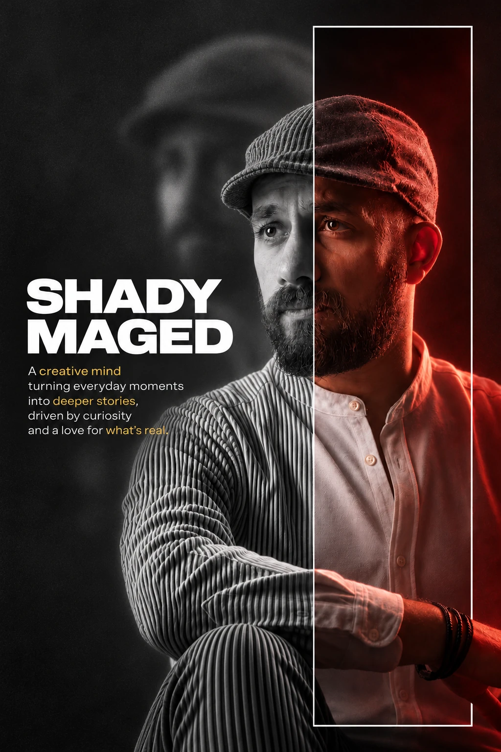 Shady Maged — portrait poster